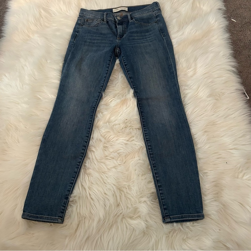 GAP Blue Skinny Jeans with Tapered Fit B3